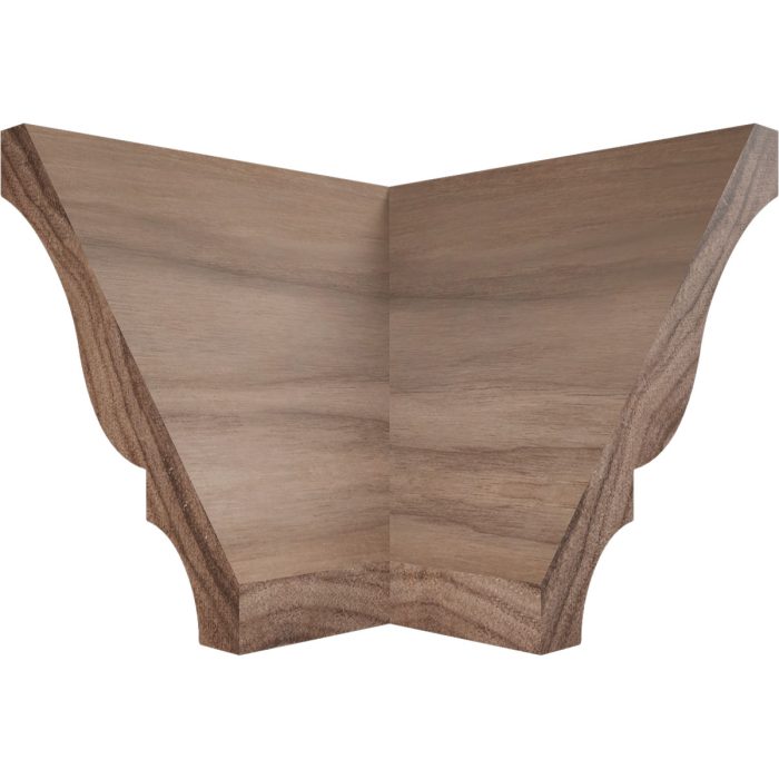 Ekena Millwork 2 5/8"P X 3 3/8"H WM48 Americraft Solid Hardwood Stain Grade Trimpro Crown Moulding Outside Corner - Image 61