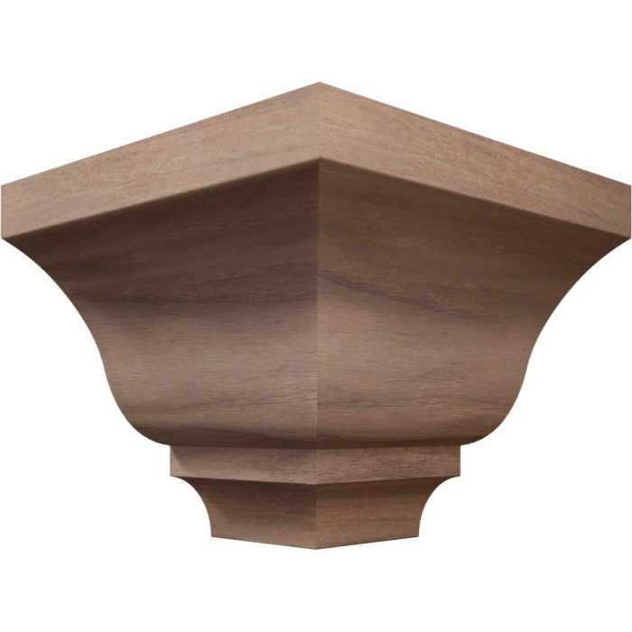 Ekena Millwork 2 5/8"P X 3 3/8"H WM48 Americraft Solid Hardwood Stain Grade Trimpro Crown Moulding Outside Corner - Image 58