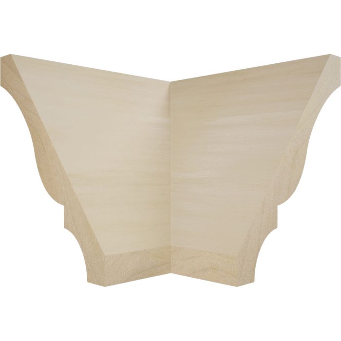 Ekena Millwork 2 5/8"P X 3 3/8"H WM48 Americraft Solid Hardwood Stain Grade Trimpro Crown Moulding Outside Corner - Image 69