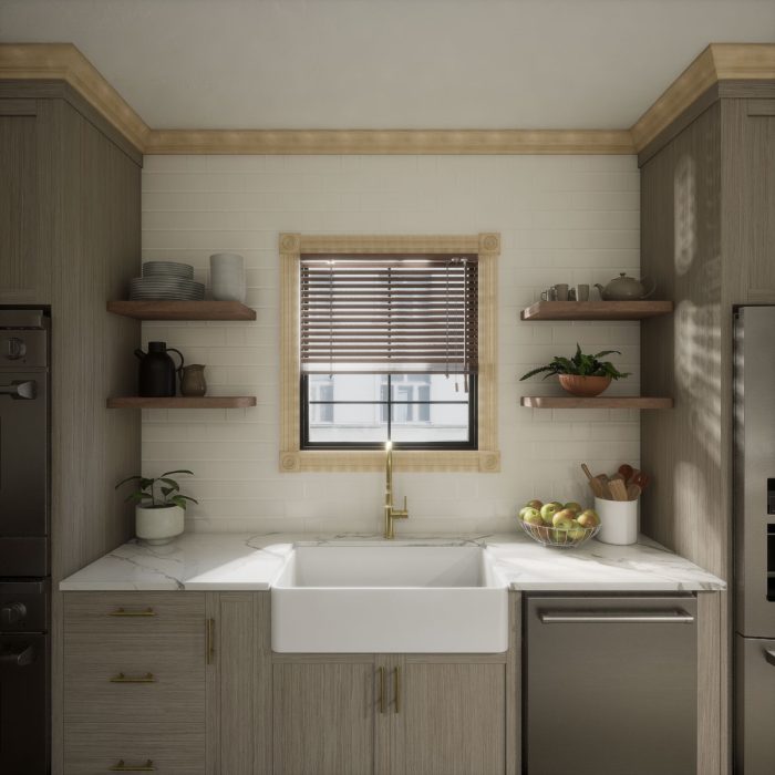 Ekena Millwork 2 5/8"P X 3 3/8"H WM48 Americraft Solid Hardwood Stain Grade Trimpro Crown Moulding Outside Corner - Image 72