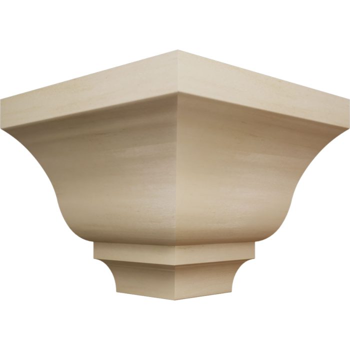 Ekena Millwork 2 5/8"P X 3 3/8"H WM48 Americraft Solid Hardwood Stain Grade Trimpro Crown Moulding Outside Corner - Image 66