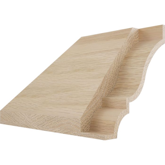 Ekena Millwork 2 13/16"P x 3 1/2"H WM48 Americraft Solid Hardwood Stain Grade MiterLink Crown Moulding Inside Corner - Image 18