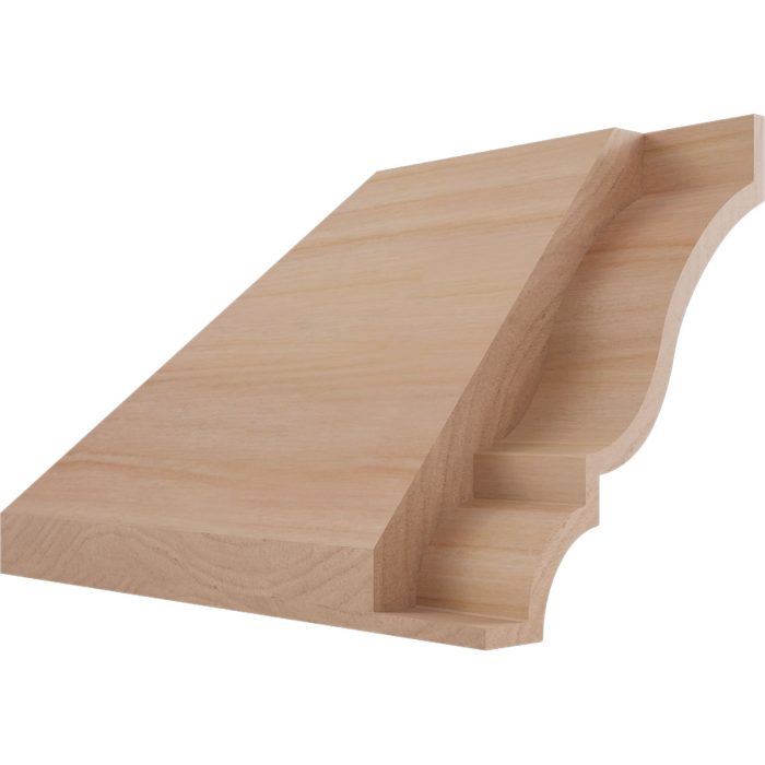 Ekena Millwork 2 13/16"P x 3 1/2"H WM48 Americraft Solid Hardwood Stain Grade MiterLink Crown Moulding Inside Corner - Image 32