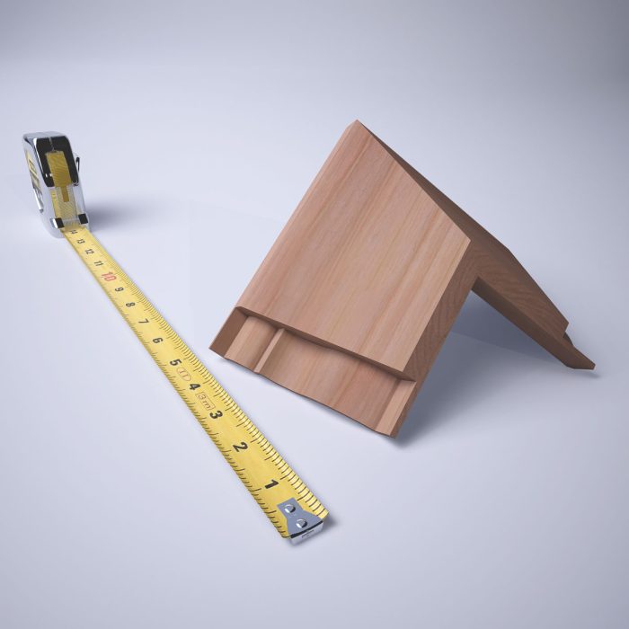 Ekena Millwork 2 13/16"P x 3 1/2"H WM48 Americraft Solid Hardwood Stain Grade MiterLink Crown Moulding Inside Corner - Image 35