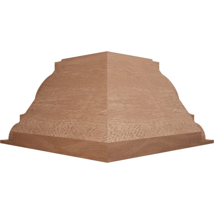 Ekena Millwork 2 13/16"P x 3 1/2"H WM48 Americraft Solid Hardwood Stain Grade MiterLink Crown Moulding Inside Corner - Image 40