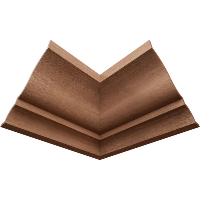 Ekena Millwork 2 13/16"P x 3 1/2"H WM48 Americraft Solid Hardwood Stain Grade MiterLink Crown Moulding Inside Corner - Image 41
