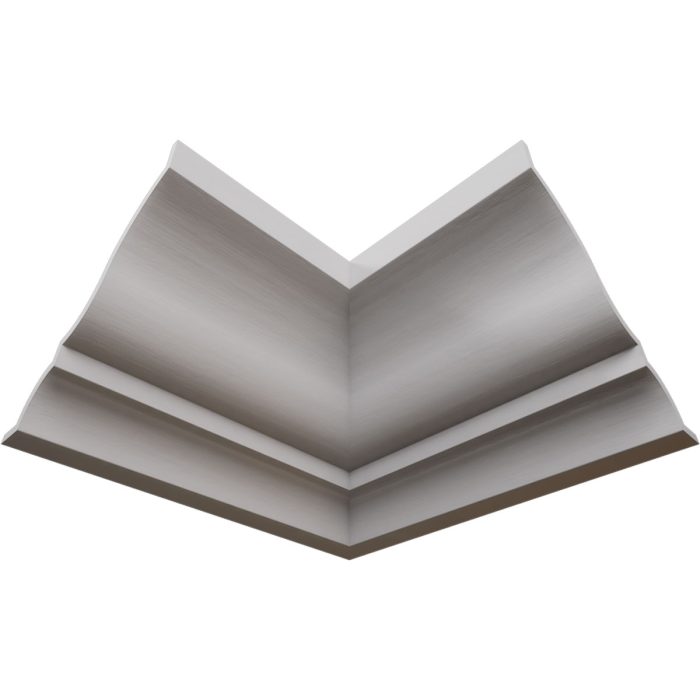 Ekena Millwork 2 13/16"P x 3 1/2"H WM48 Americraft Solid Hardwood Stain Grade MiterLink Crown Moulding Inside Corner - Image 69