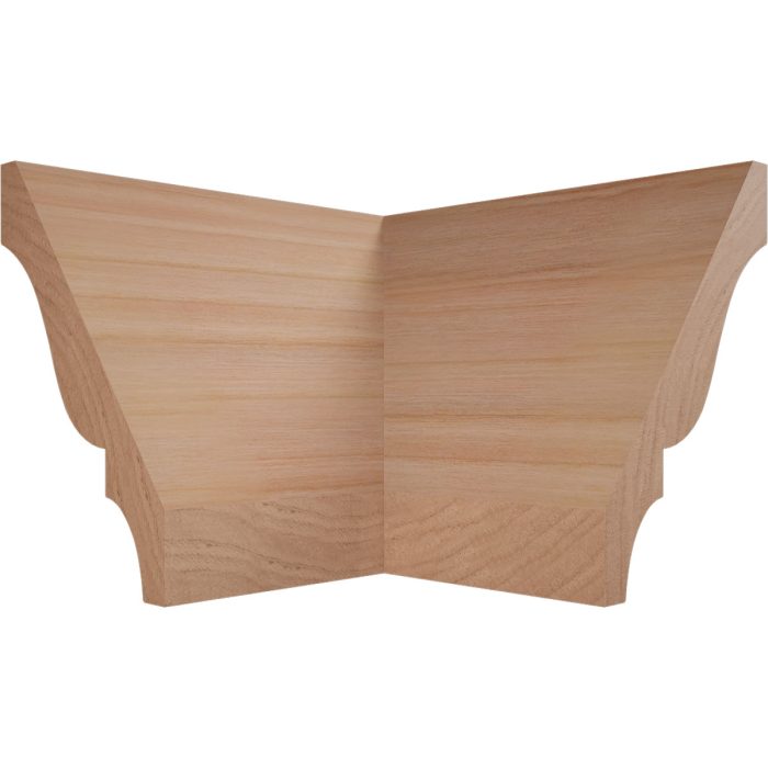 Ekena Millwork 2 1/16"P X 3"H WM49 Americraft Solid Hardwood Stain Grade Trimpro Crown Moulding Outside Corner - Image 36