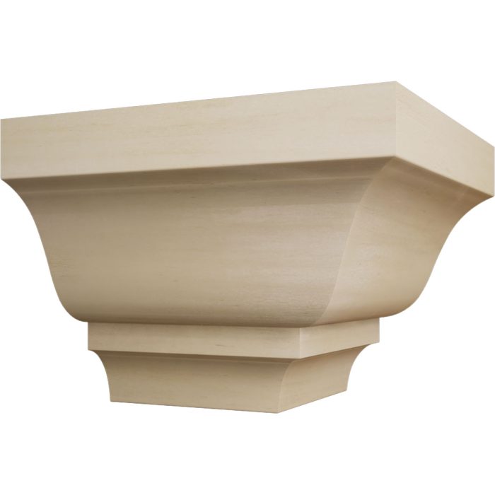 Ekena Millwork 2 1/16"P X 3"H WM49 Americraft Solid Hardwood Stain Grade Trimpro Crown Moulding Outside Corner - Image 66