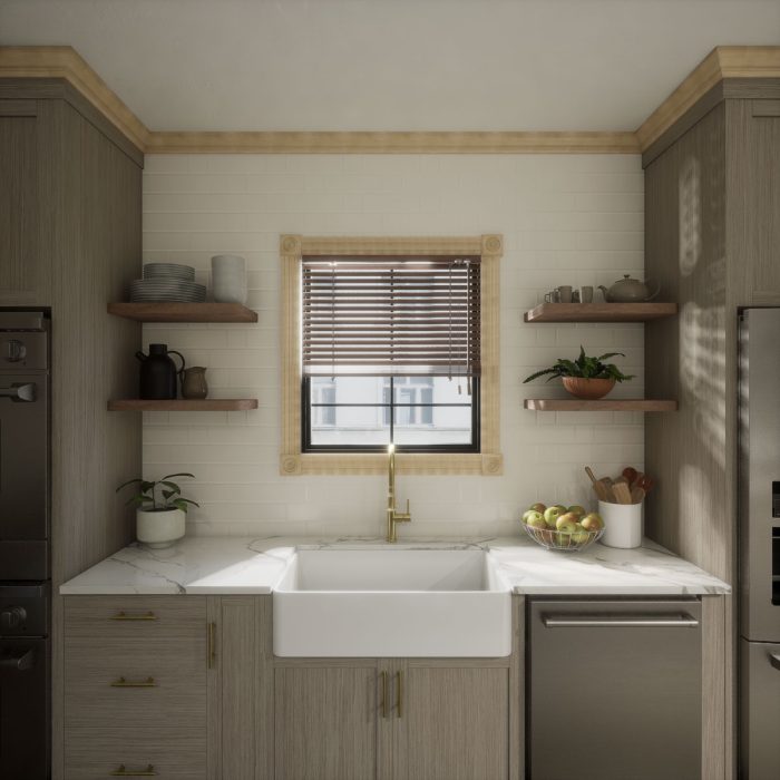 Ekena Millwork 2 1/16"P X 3"H WM49 Americraft Solid Hardwood Stain Grade Trimpro Crown Moulding Outside Corner - Image 71