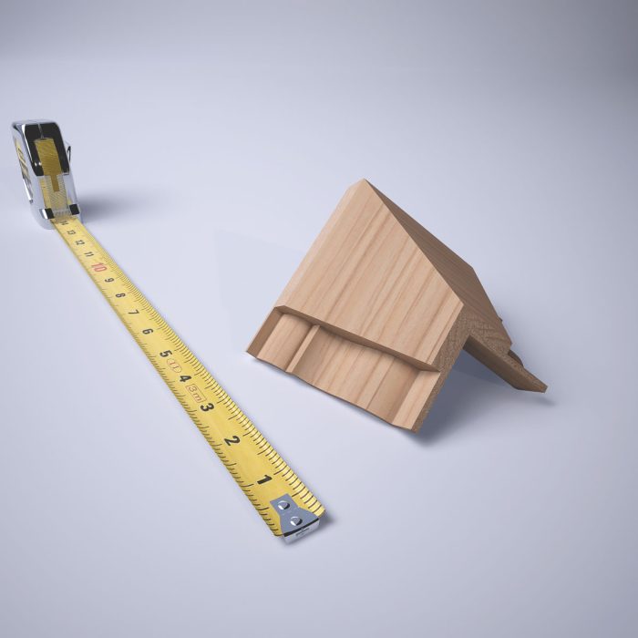 Ekena Millwork 2 1/4"P x 3 1/8"H WM49 Americraft Solid Hardwood Stain Grade MiterLink Crown Moulding Inside Corner - Image 7