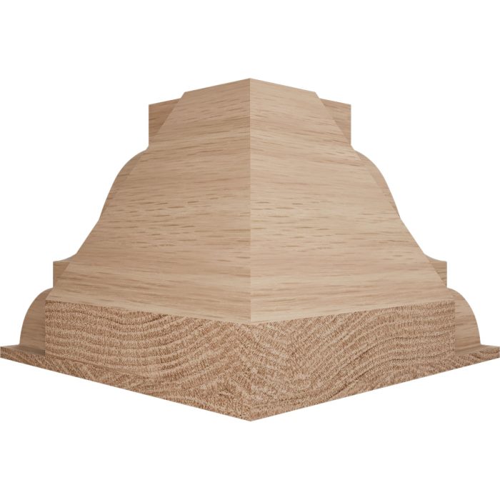 Ekena Millwork 2 1/4"P x 3 1/8"H WM49 Americraft Solid Hardwood Stain Grade MiterLink Crown Moulding Inside Corner - Image 12