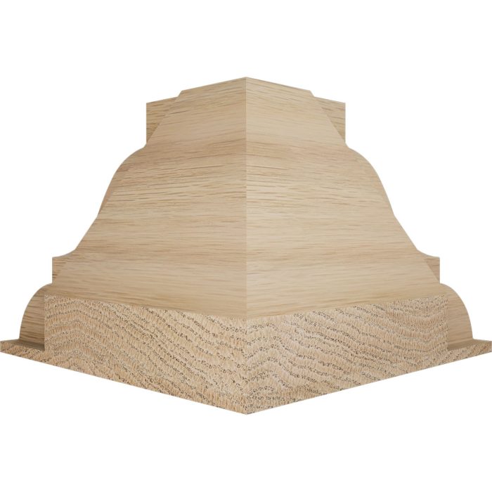 Ekena Millwork 2 1/4"P x 3 1/8"H WM49 Americraft Solid Hardwood Stain Grade MiterLink Crown Moulding Inside Corner - Image 19