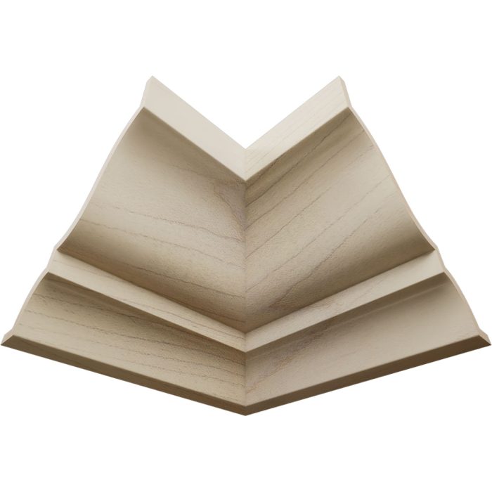 Ekena Millwork 2 1/4"P x 3 1/8"H WM49 Americraft Solid Hardwood Stain Grade MiterLink Crown Moulding Inside Corner - Image 27