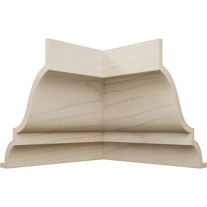 Ekena Millwork 2 1/4"P x 3 1/8"H WM49 Americraft Solid Hardwood Stain Grade MiterLink Crown Moulding Inside Corner - Image 23