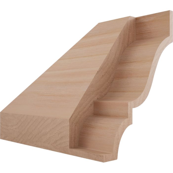 Ekena Millwork 2 1/4"P x 3 1/8"H WM49 Americraft Solid Hardwood Stain Grade MiterLink Crown Moulding Inside Corner - Image 32
