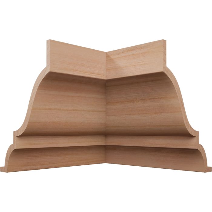 Ekena Millwork 2 1/4"P x 3 1/8"H WM49 Americraft Solid Hardwood Stain Grade MiterLink Crown Moulding Inside Corner - Image 30