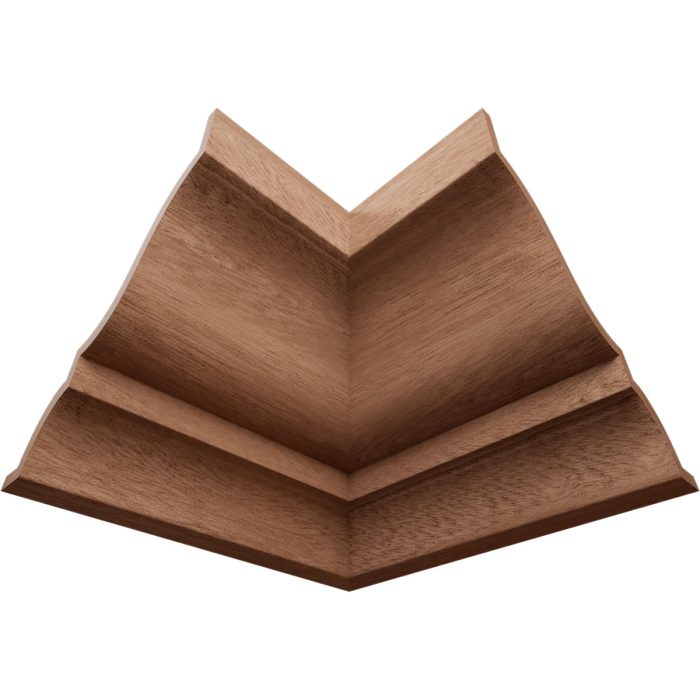 Ekena Millwork 2 1/4"P x 3 1/8"H WM49 Americraft Solid Hardwood Stain Grade MiterLink Crown Moulding Inside Corner - Image 41