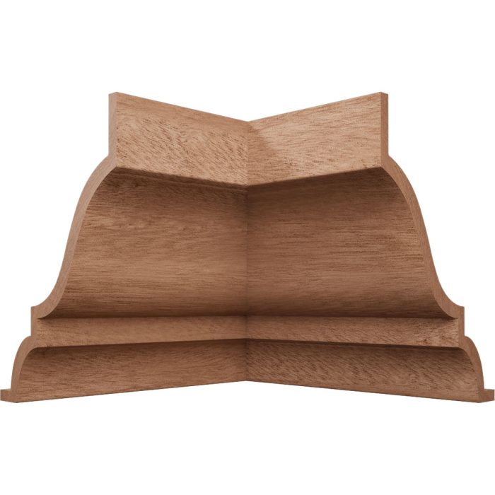Ekena Millwork 2 1/4"P x 3 1/8"H WM49 Americraft Solid Hardwood Stain Grade MiterLink Crown Moulding Inside Corner - Image 37