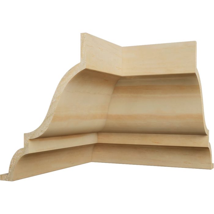 Ekena Millwork 2 1/4"P x 3 1/8"H WM49 Americraft Solid Hardwood Stain Grade MiterLink Crown Moulding Inside Corner - Image 45