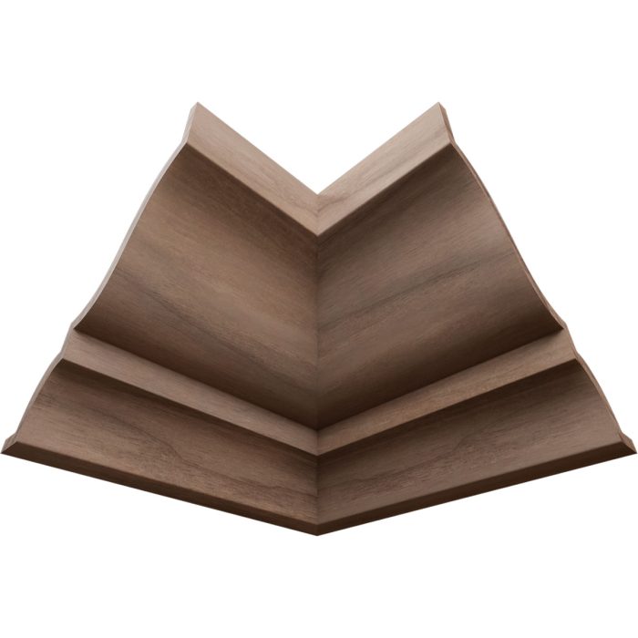 Ekena Millwork 2 1/4"P x 3 1/8"H WM49 Americraft Solid Hardwood Stain Grade MiterLink Crown Moulding Inside Corner - Image 55
