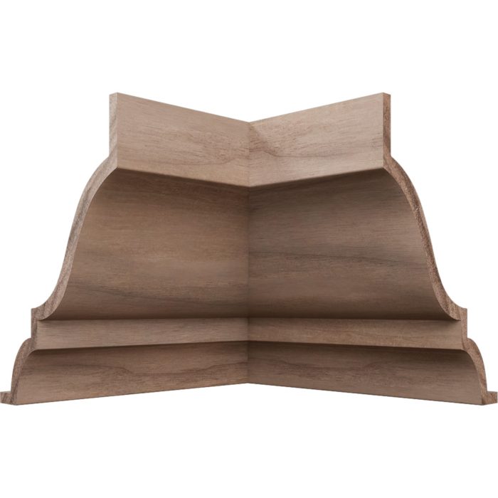 Ekena Millwork 2 1/4"P x 3 1/8"H WM49 Americraft Solid Hardwood Stain Grade MiterLink Crown Moulding Inside Corner - Image 51