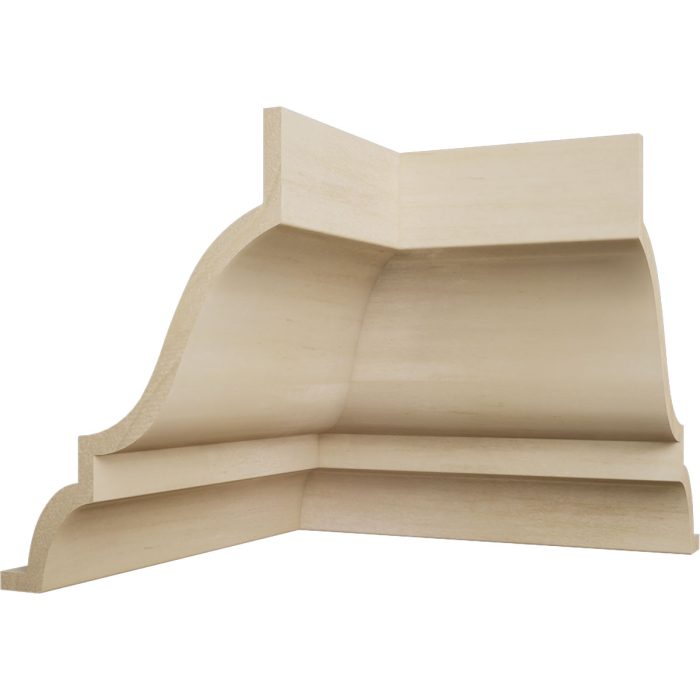 Ekena Millwork 2 1/4"P x 3 1/8"H WM49 Americraft Solid Hardwood Stain Grade MiterLink Crown Moulding Inside Corner - Image 59