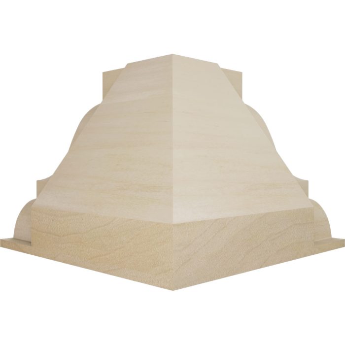 Ekena Millwork 2 1/4"P x 3 1/8"H WM49 Americraft Solid Hardwood Stain Grade MiterLink Crown Moulding Inside Corner - Image 61