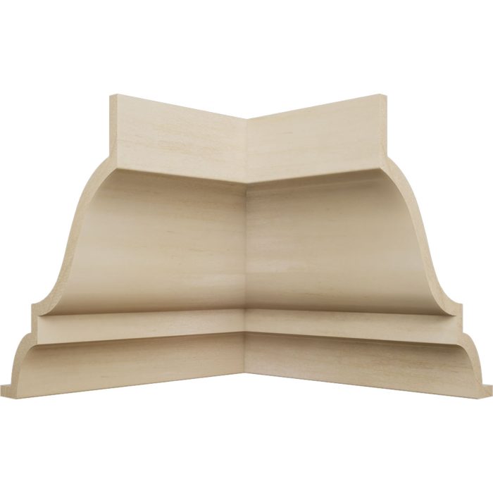 Ekena Millwork 2 1/4"P x 3 1/8"H WM49 Americraft Solid Hardwood Stain Grade MiterLink Crown Moulding Inside Corner - Image 58