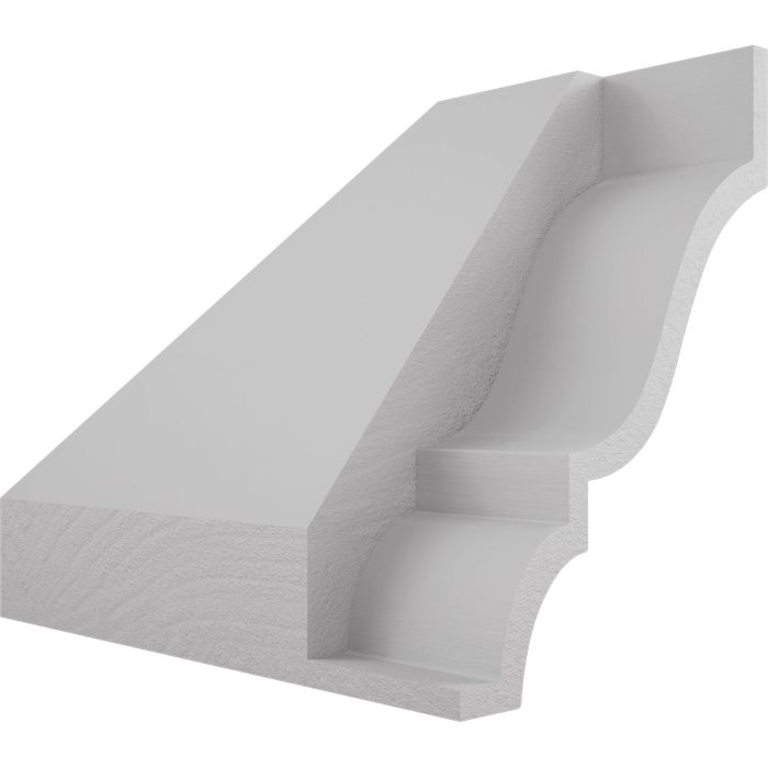 Ekena Millwork 2 1/4"P x 3 1/8"H WM49 Americraft Solid Hardwood Stain Grade MiterLink Crown Moulding Inside Corner - Image 67