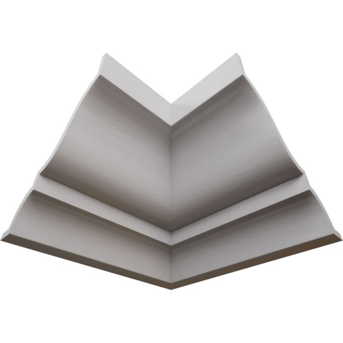 Ekena Millwork 2 1/4"P x 3 1/8"H WM49 Americraft Solid Hardwood Stain Grade MiterLink Crown Moulding Inside Corner - Image 69