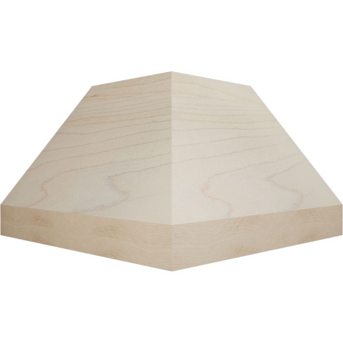 Ekena Millwork 3 1/2"P x 4"H WM291 Americraft Solid Hardwood Stain Grade TrimPro Crown Moulding Inside Corner - Image 23