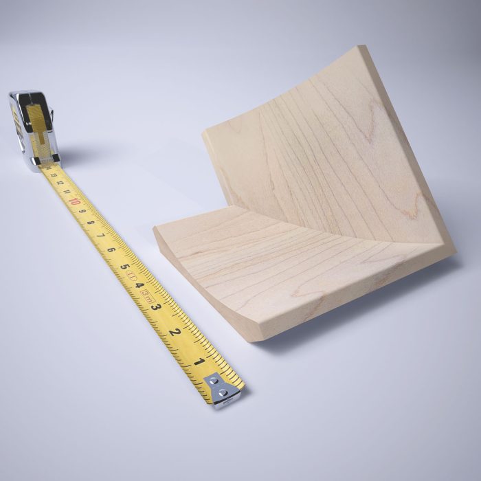 Ekena Millwork 3 1/2"P x 4"H WM291 Americraft Solid Hardwood Stain Grade TrimPro Crown Moulding Inside Corner - Image 25