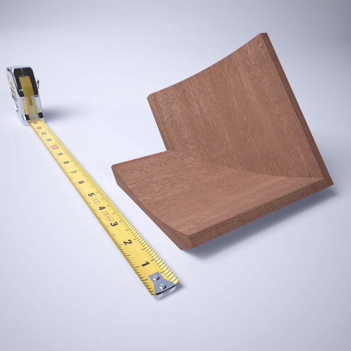 Ekena Millwork 3 1/2"P x 4"H WM291 Americraft Solid Hardwood Stain Grade TrimPro Crown Moulding Inside Corner - Image 37