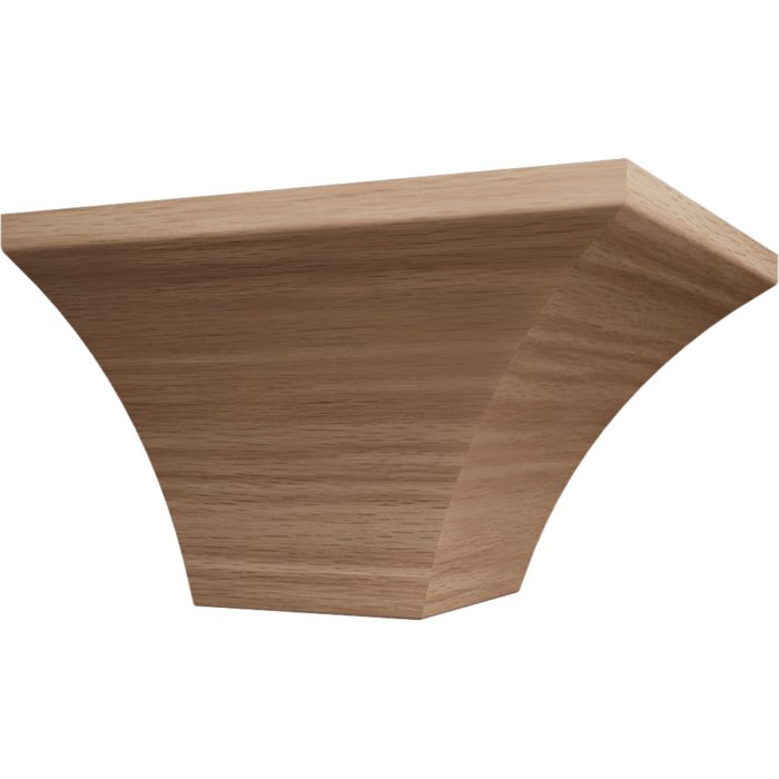 Ekena Millwork 3 1/2"P X 4"H WM291 Americraft Solid Hardwood Stain Grade Trimpro Crown Moulding Outside Corner - Image 11