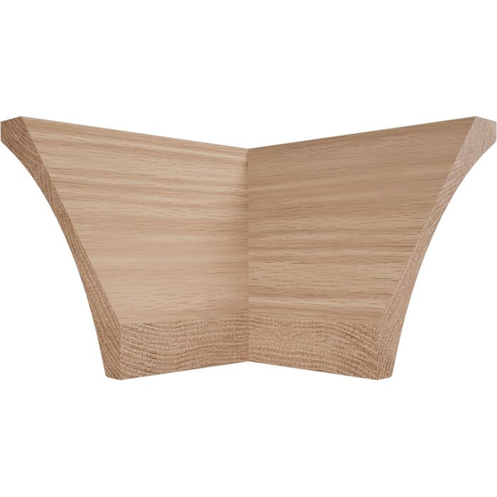 Ekena Millwork 3 1/2"P X 4"H WM291 Americraft Solid Hardwood Stain Grade Trimpro Crown Moulding Outside Corner - Image 13