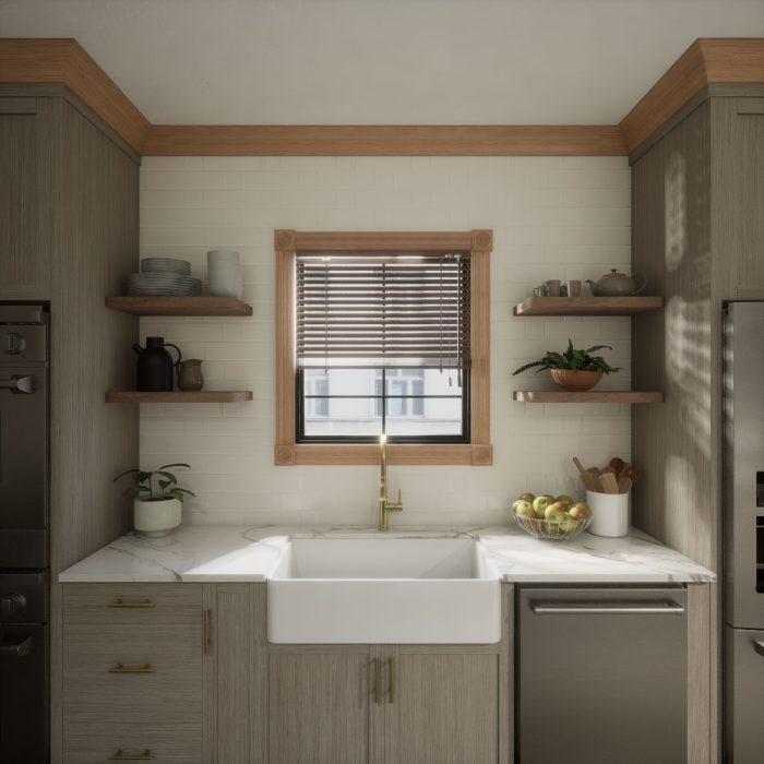 Ekena Millwork 3 1/2"P X 4"H WM291 Americraft Solid Hardwood Stain Grade Trimpro Crown Moulding Outside Corner - Image 16