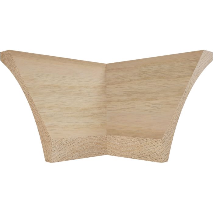 Ekena Millwork 3 1/2"P X 4"H WM291 Americraft Solid Hardwood Stain Grade Trimpro Crown Moulding Outside Corner - Image 21