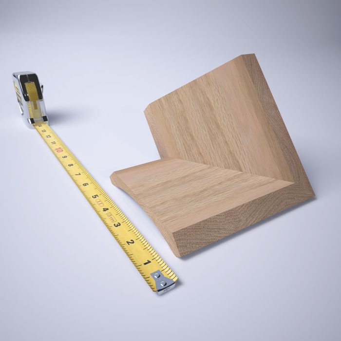 Ekena Millwork 3 1/2"P X 4"H WM291 Americraft Solid Hardwood Stain Grade Trimpro Crown Moulding Outside Corner - Image 23