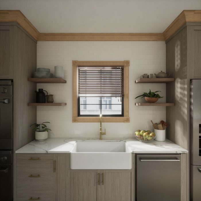 Ekena Millwork 3 1/2"P X 4"H WM291 Americraft Solid Hardwood Stain Grade Trimpro Crown Moulding Outside Corner - Image 24