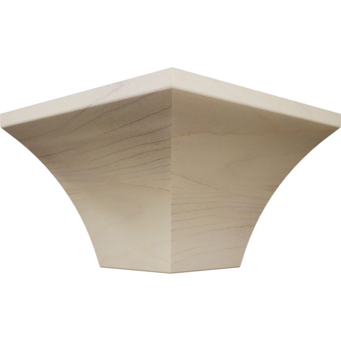 Ekena Millwork 3 1/2"P X 4"H WM291 Americraft Solid Hardwood Stain Grade Trimpro Crown Moulding Outside Corner - Image 26