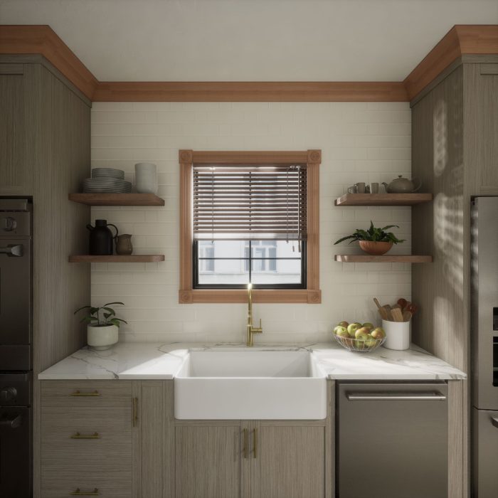 Ekena Millwork 3 1/2"P X 4"H WM291 Americraft Solid Hardwood Stain Grade Trimpro Crown Moulding Outside Corner - Image 40