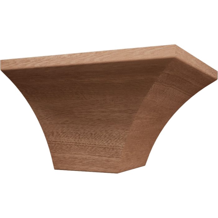 Ekena Millwork 3 1/2"P X 4"H WM291 Americraft Solid Hardwood Stain Grade Trimpro Crown Moulding Outside Corner - Image 43