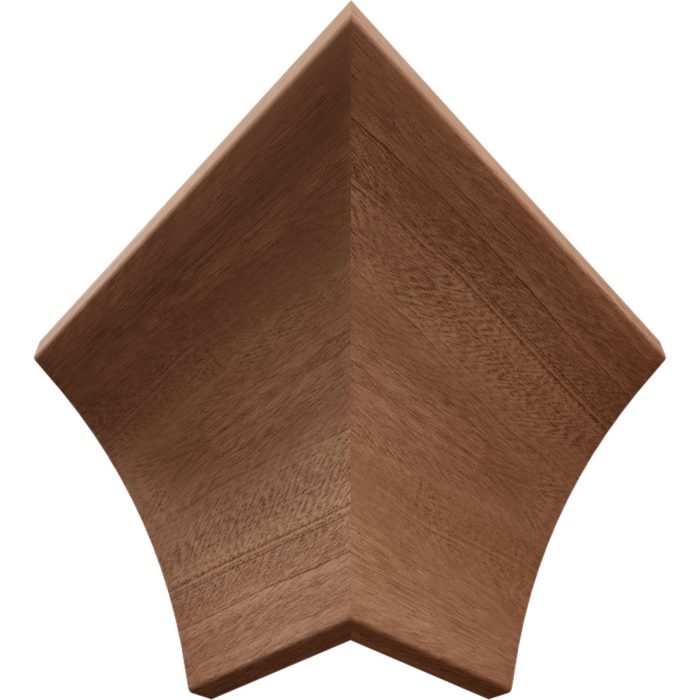 Ekena Millwork 3 1/2"P X 4"H WM291 Americraft Solid Hardwood Stain Grade Trimpro Crown Moulding Outside Corner - Image 46