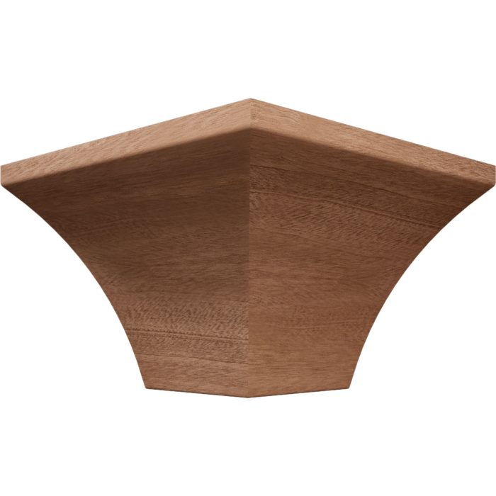 Ekena Millwork 3 1/2"P X 4"H WM291 Americraft Solid Hardwood Stain Grade Trimpro Crown Moulding Outside Corner - Image 42