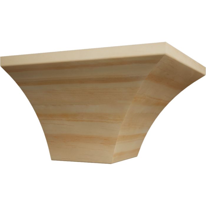 Ekena Millwork 3 1/2"P X 4"H WM291 Americraft Solid Hardwood Stain Grade Trimpro Crown Moulding Outside Corner - Image 50