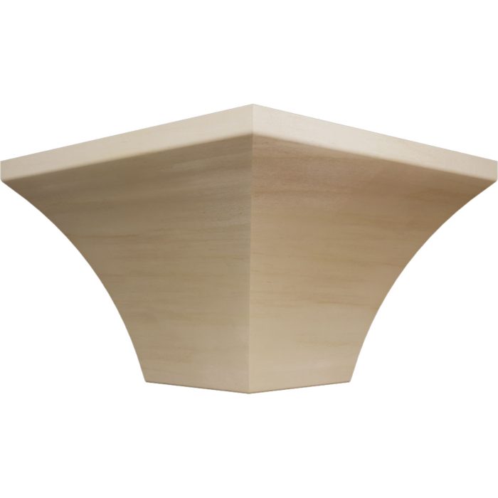 Ekena Millwork 3 1/2"P X 4"H WM291 Americraft Solid Hardwood Stain Grade Trimpro Crown Moulding Outside Corner - Image 65