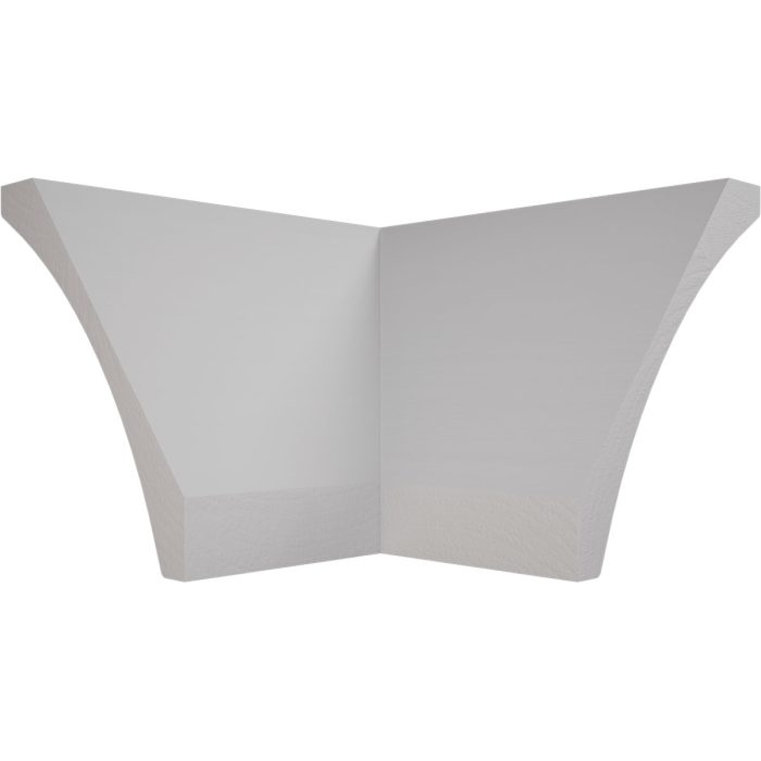 Ekena Millwork 3 1/2"P X 4"H WM291 Americraft Solid Hardwood Stain Grade Trimpro Crown Moulding Outside Corner - Image 76