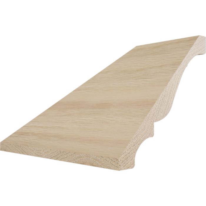 Ekena Millwork 3 3/4"P x 3 11/16"H WM45 Americraft Solid Hardwood Stain Grade TrimPro Crown Moulding Inside Corner - Image 16