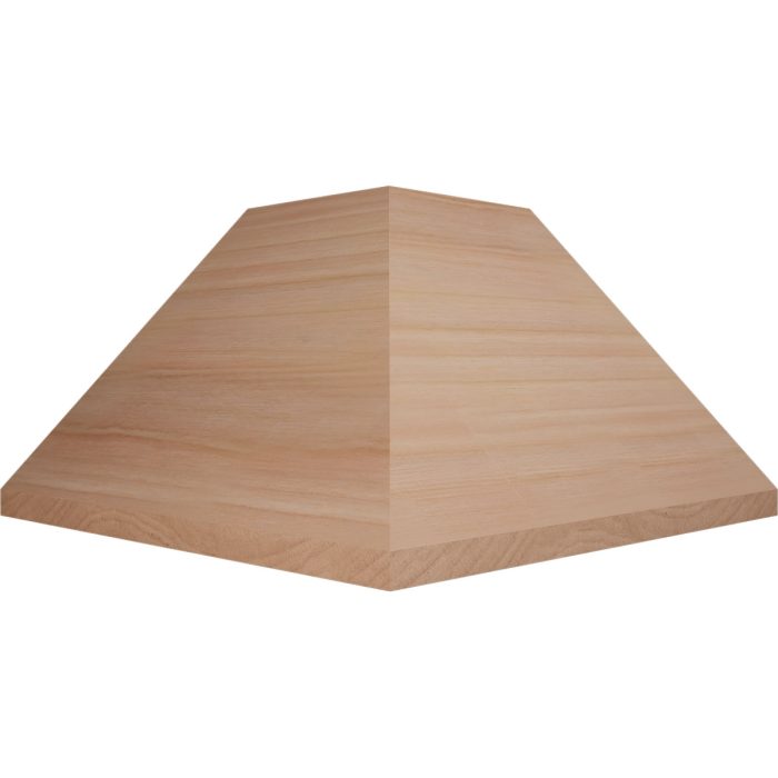 Ekena Millwork 3 3/4"P x 3 11/16"H WM45 Americraft Solid Hardwood Stain Grade TrimPro Crown Moulding Inside Corner - Image 29